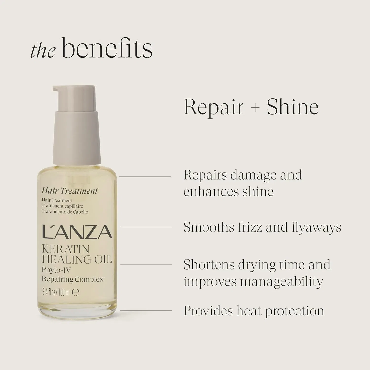Масло для волос «Keratin Healing Oil» от L'ANZA L’Anza — фото 3