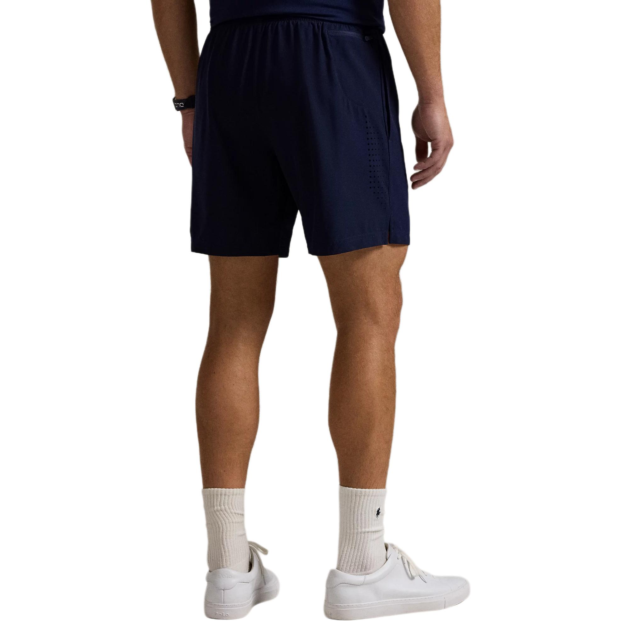 Шорты для мячевых Wimbledon Ballperson Polo Ralph Lauren, синий — фото 4