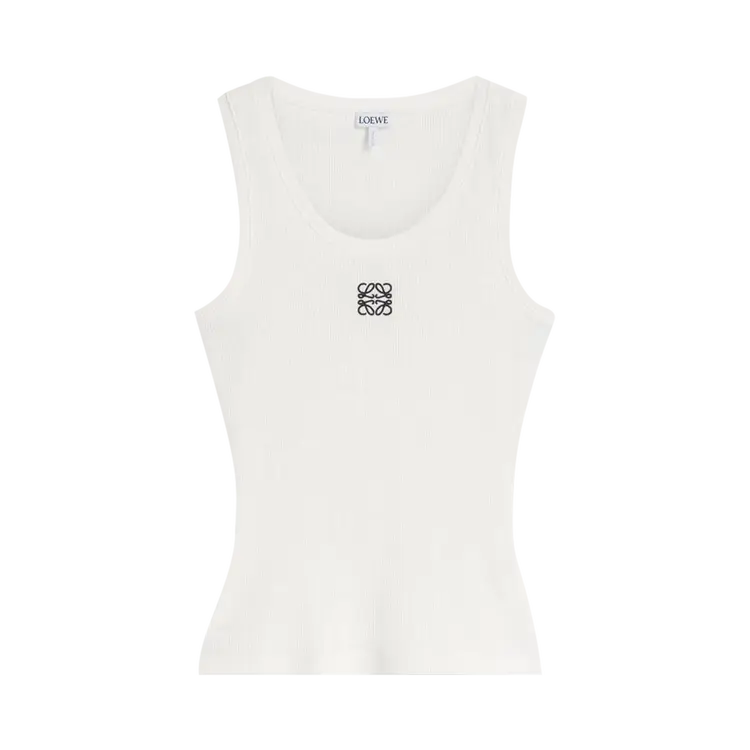 

Топ Loewe Anagram Tank 'White', белый