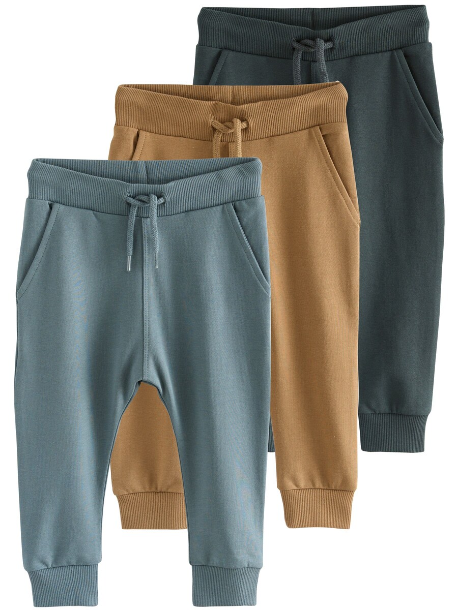 

Зауженные брюки Next, темно-бежевый/небесно-голубой/темно-зеленый