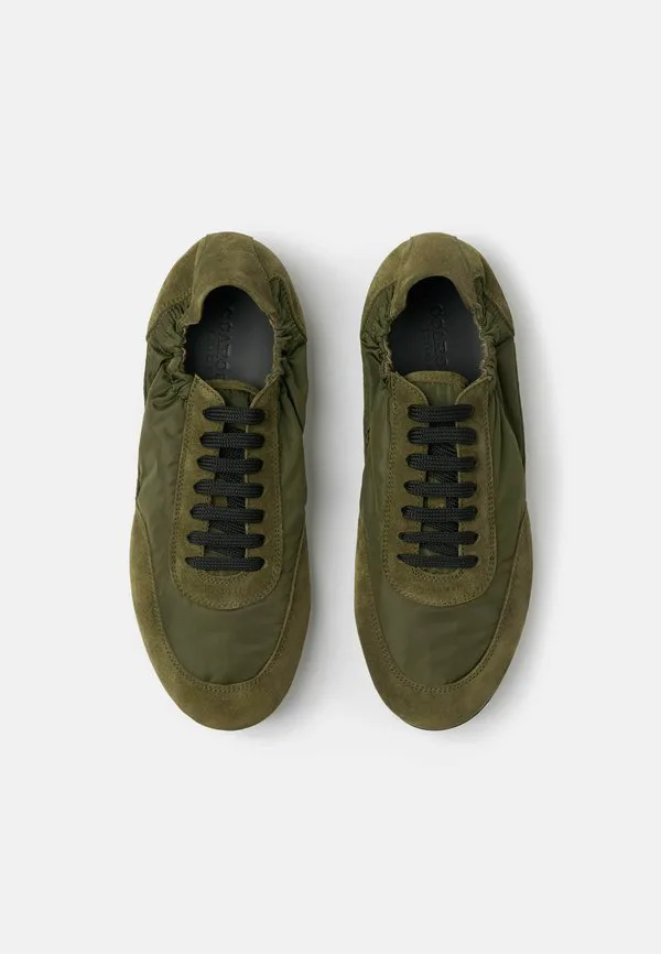 Низкие кроссовки Scarosso, Khaki - Nylon — фото 2
