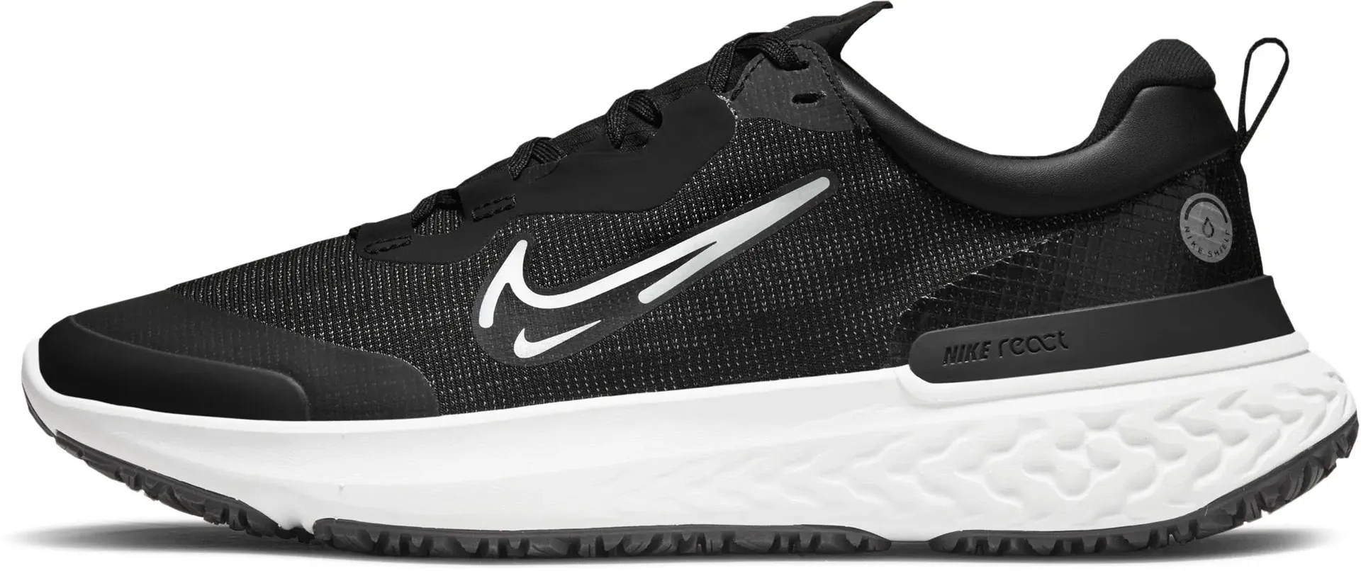 

Кроссовки Nike "REACT MILER 2 SHIELD", цвет Schwarz-Meliert