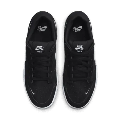Кроссовки Nike SB Force 58 Skate Shoe, черный/белый — фото 4