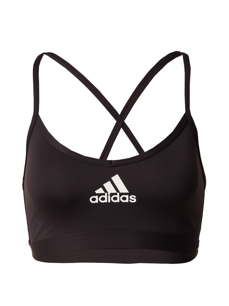

Спортивный бюстгальтер без косточек ADIDAS SPORTSWEAR Aeroreact Light-Support, черный