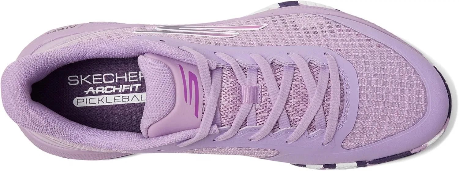 Кроссовки для тенниса и пиклбола Skechers Viper Court Pro, цвет Lavender — фото 3