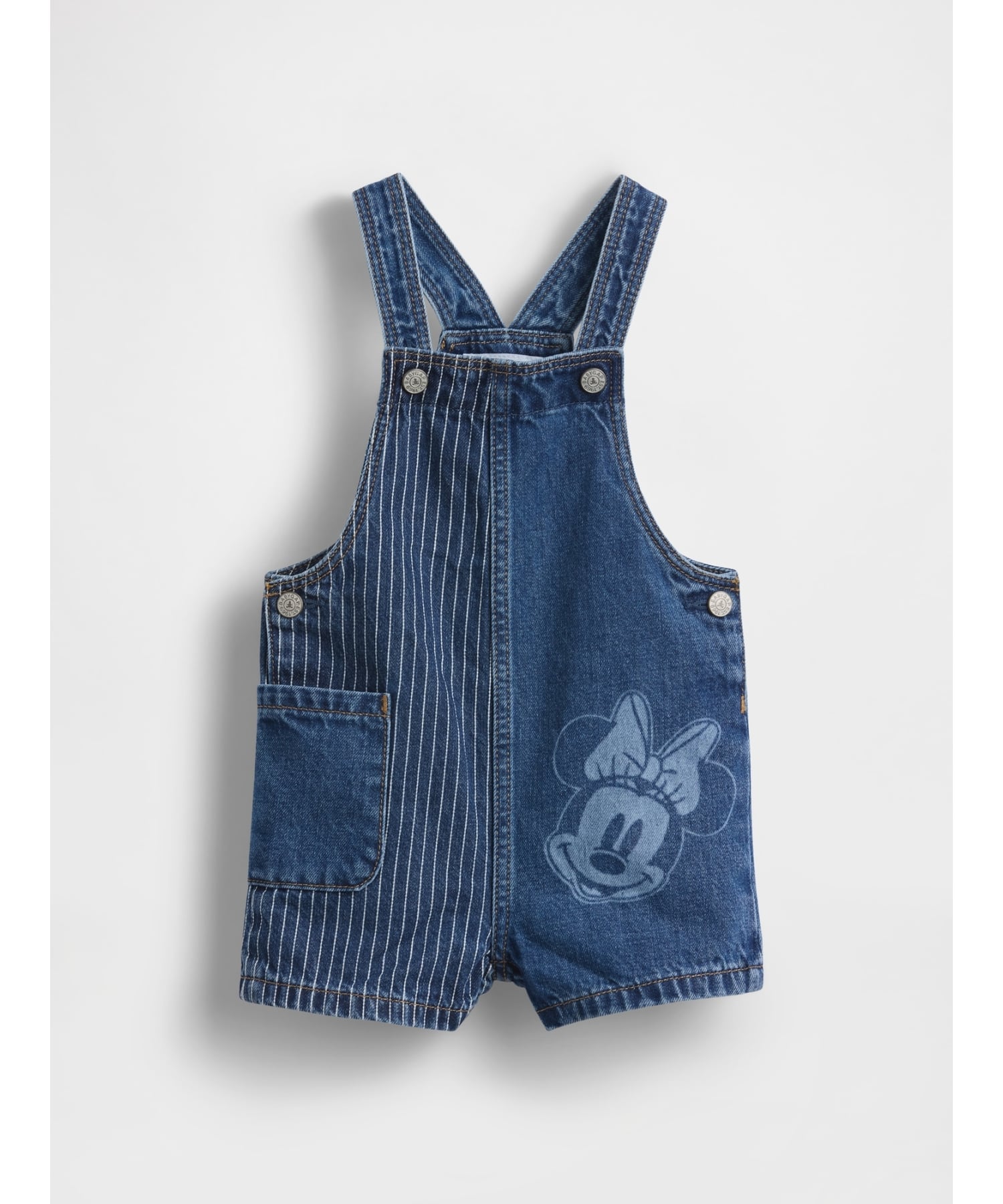 (K) Джинсовый комбинезон (для малышей/младенцев) GAP, MEDIUM_WASH
