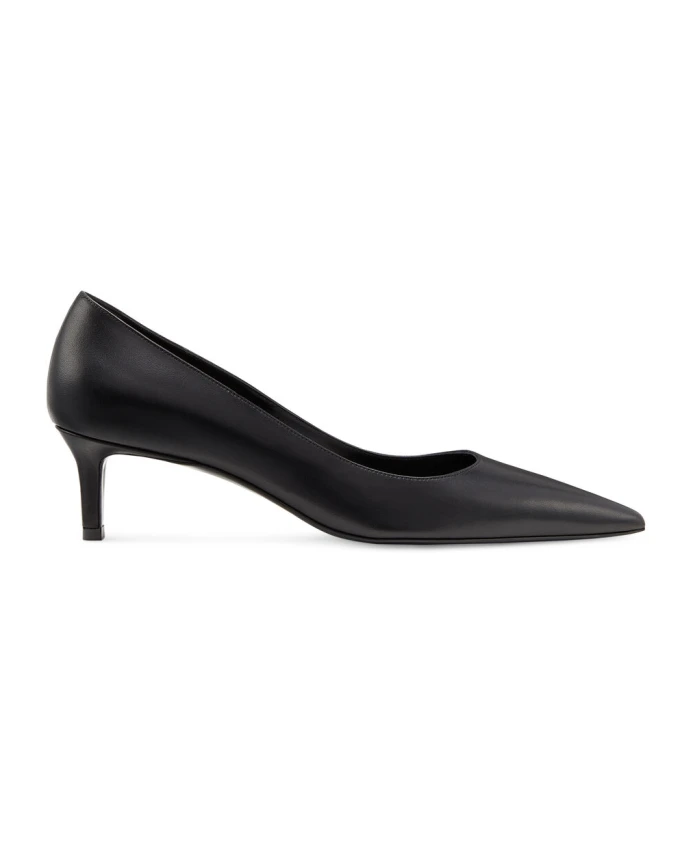 

Вечная элегантность: туфли лодочки Stuart на каблуке 50 мм Stuart Weitzman, черный