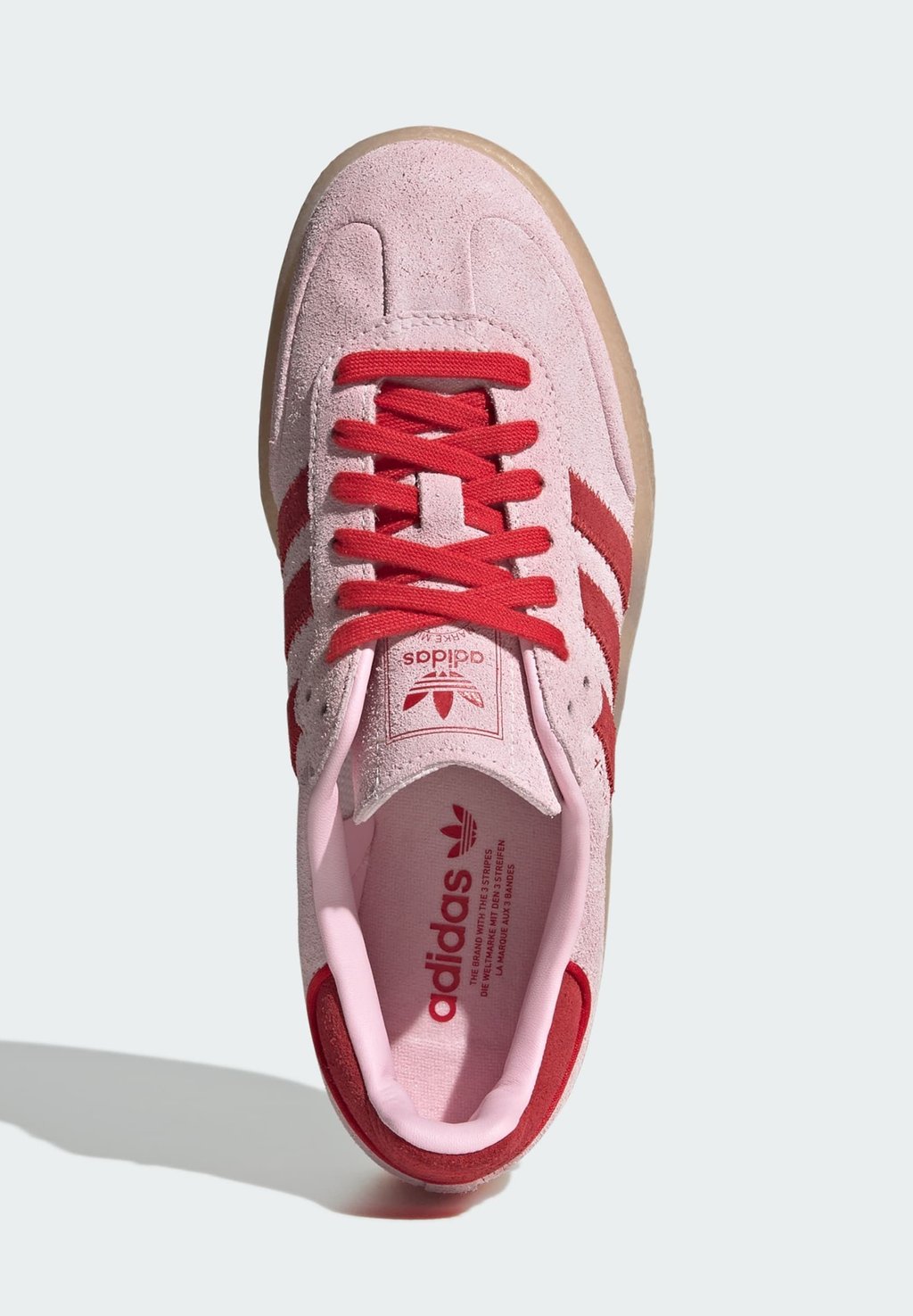 Кроссовки SAMBAE Adidas Originals, розовый — фото 3