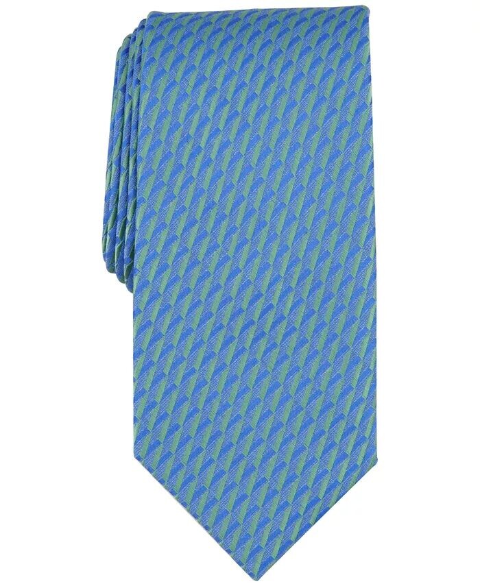 

Мужской галстук Spencer с геометрическим рисунком Perry Ellis, зеленый