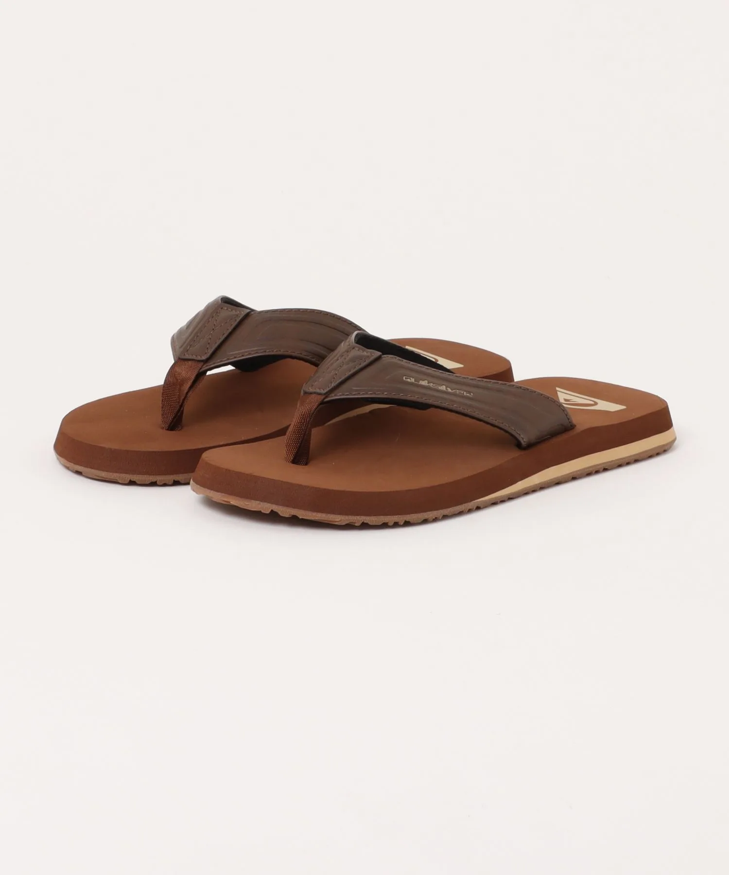 Мужские сандалии из веганской замши Monkey Wrench 26 Quiksilver коричневые