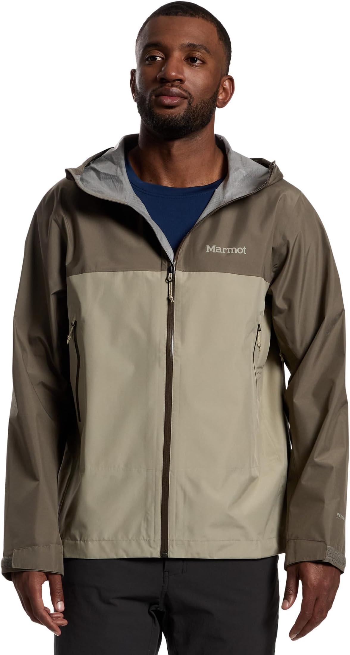 

Мужская минималистичная куртка Pertex Marmot, Claystone/Shale Grey