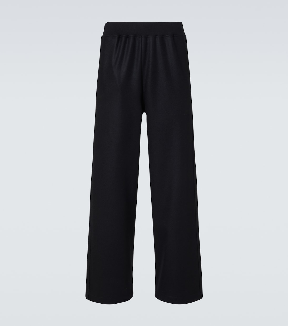 

Прямые шерстяные брюки Jil Sander, черный
