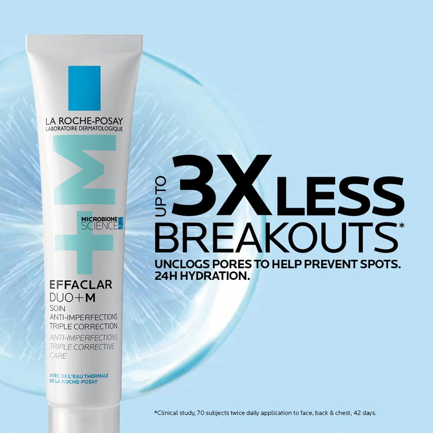 Набор La Roche-Posay — Anti-Breakout sos duo bundle: средство Effaclar и пластыри , 40 мл — фото 2