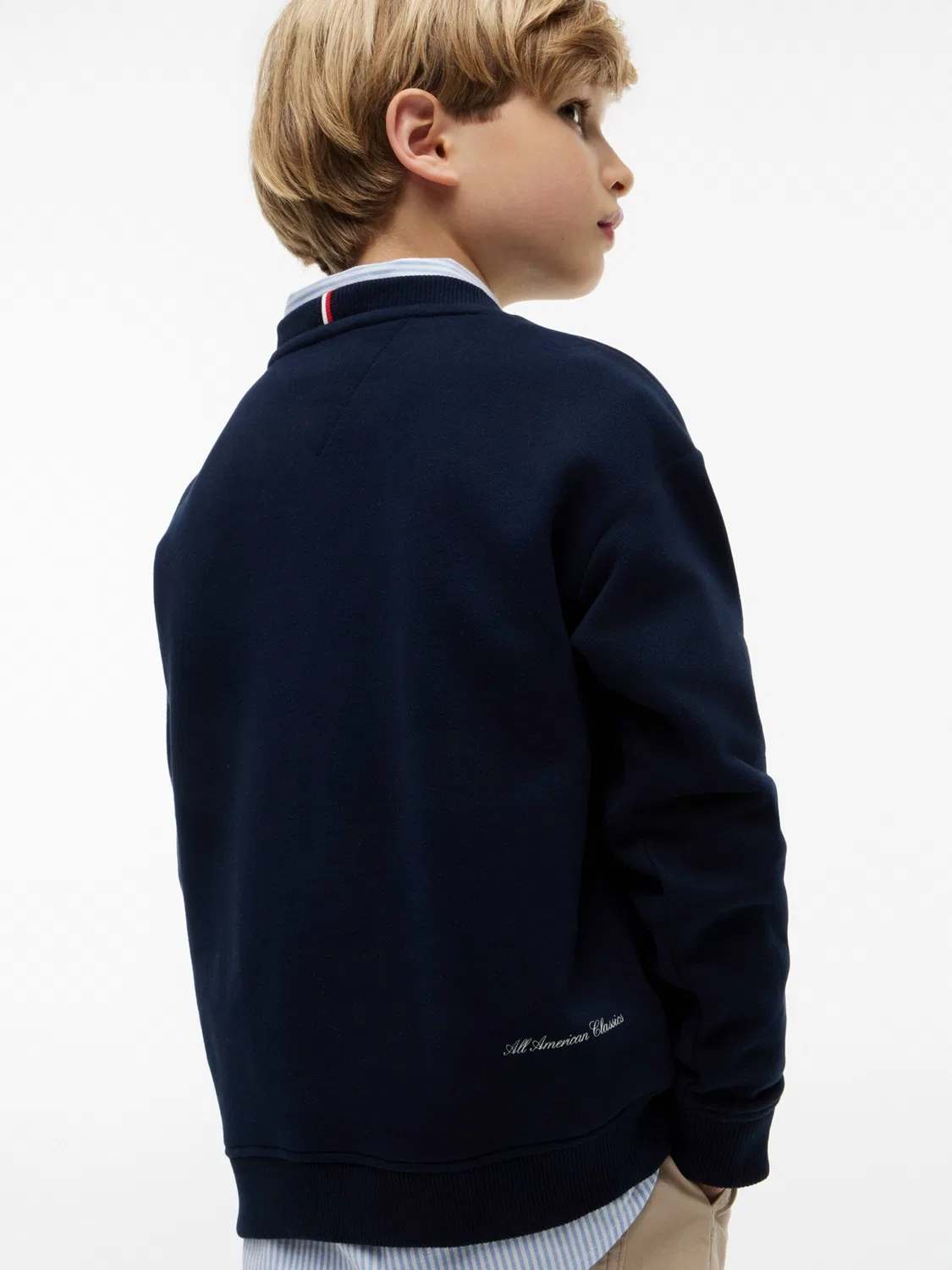 Толстовка Tommy Hilfiger, Navy — фото 3