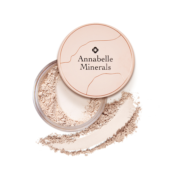 

Матирующая минеральная основа с spf10 для лица золотисто-светлая, 4 г Annabelle Minerals, цвет golden fairest