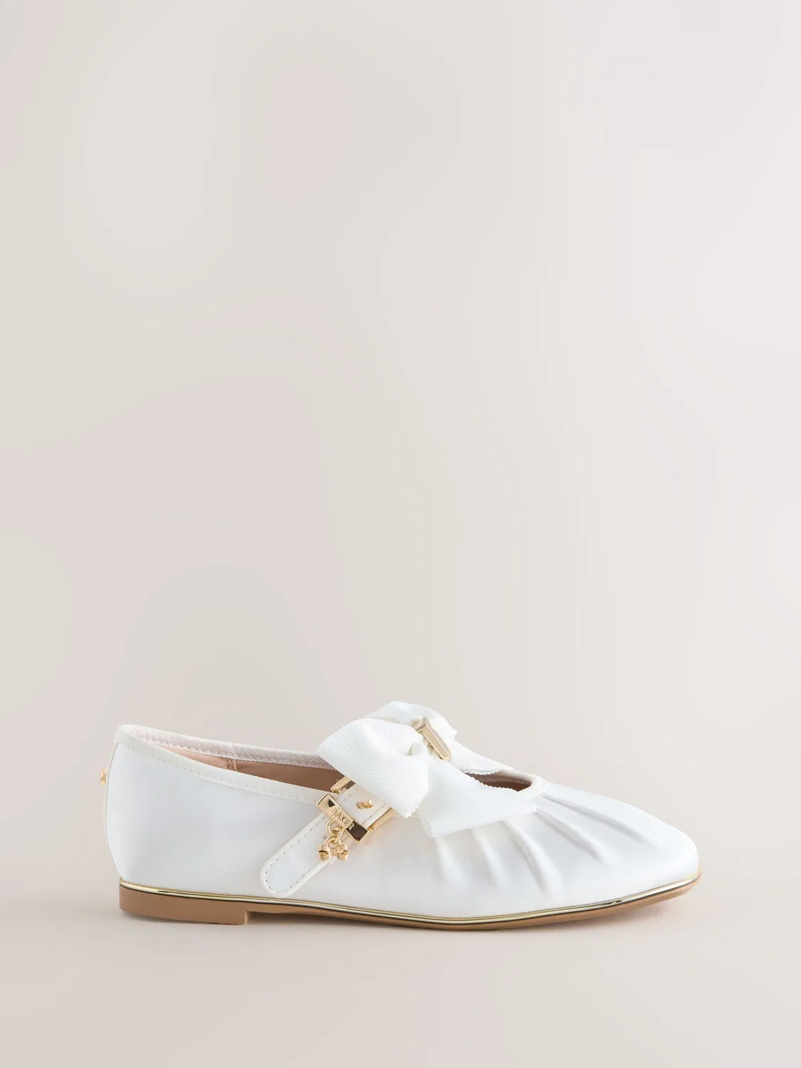 Балетки Baker by Ted Baker, белый — фото 3