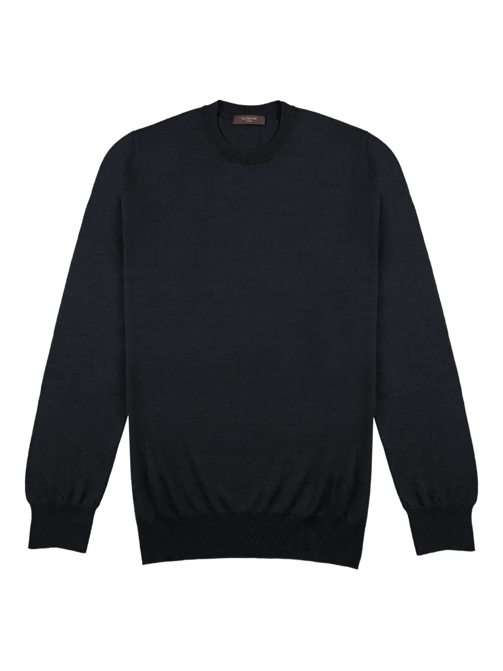 

Свитер с круглым вырезом Zanone, синий