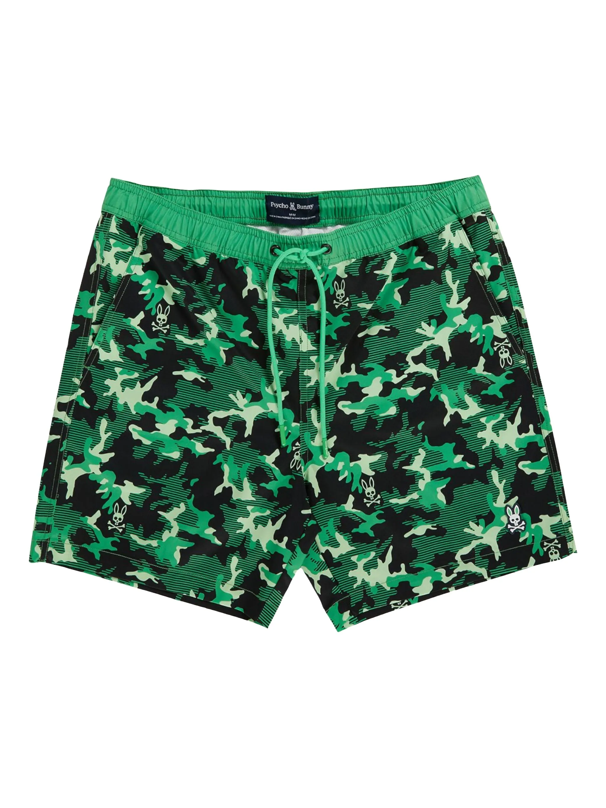

Плавки-шорты с принтом Rye Psycho Bunny, зеленый
