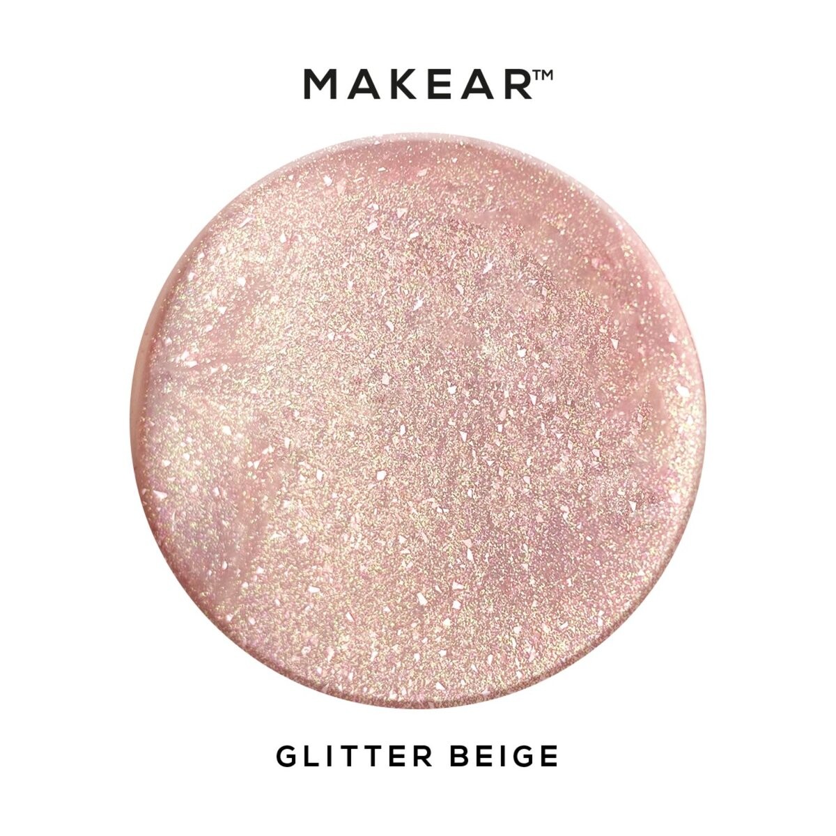 Makear Gel&Go Строительный гель GG25 Glitter Beige 50мл — фото 2