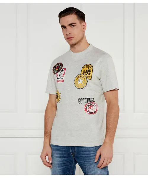 

Футболка Regular fit Replay, серый