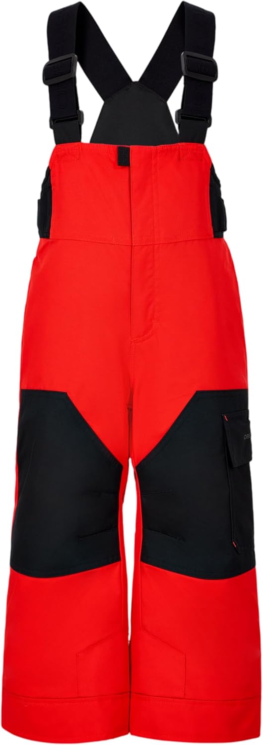 Утепленные и водонепроницаемые комбинезоны Obermeyer Boys Volt Snow Bib с системой Kids I-Grow, Red — фото 4