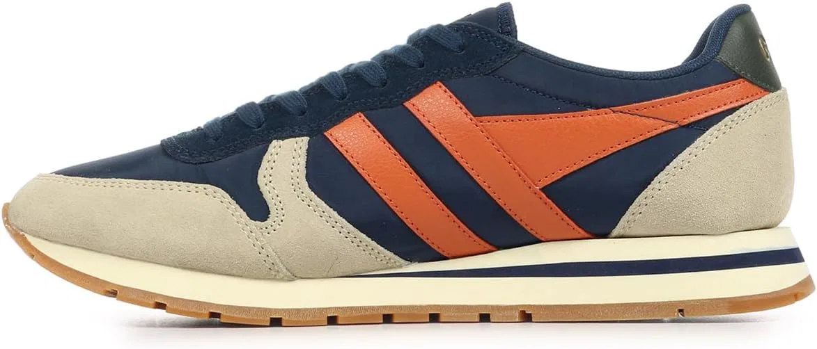 Кроссовки Gola Daytona Chute, Navy Bone Moody Orange — фото 4