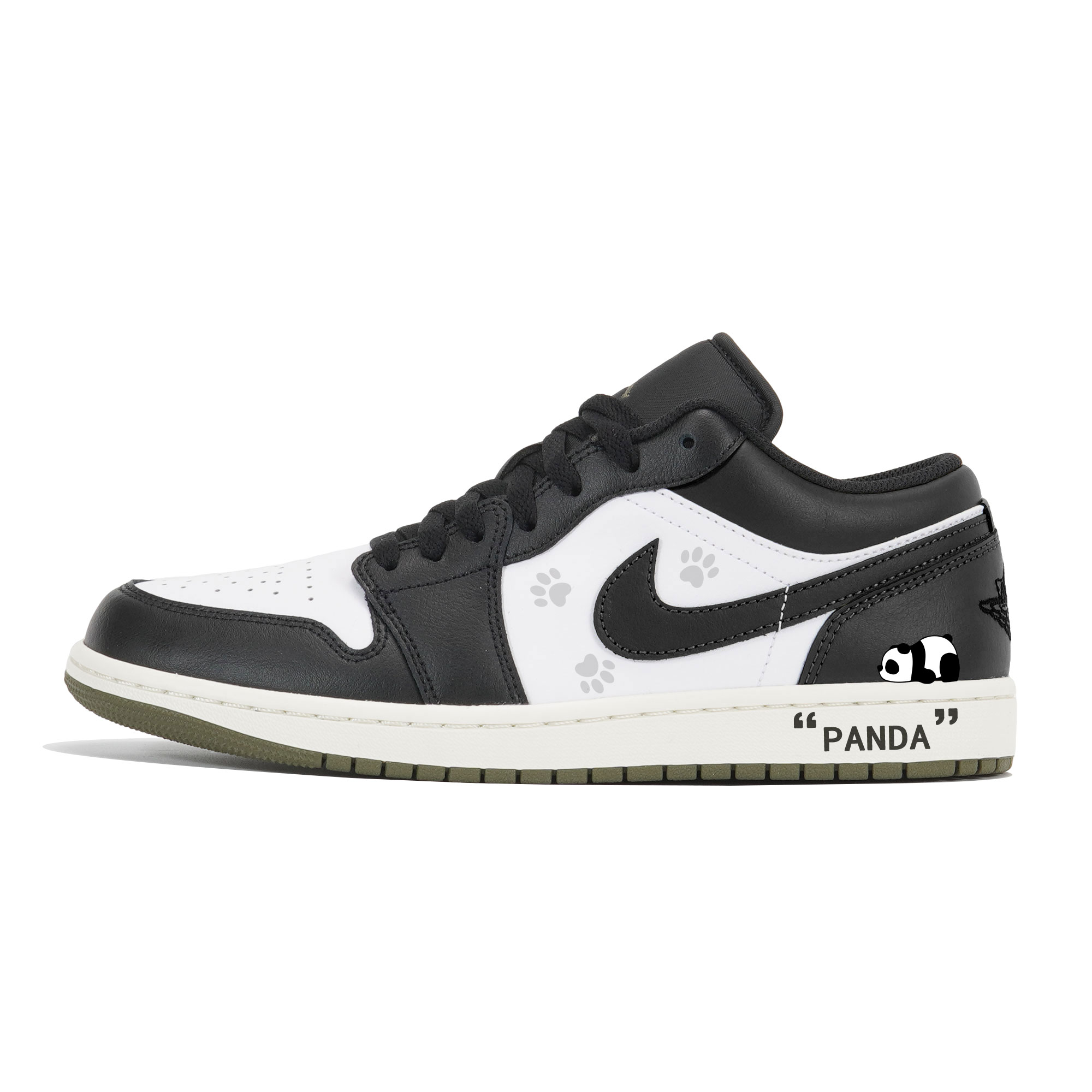 

Кроссовки Air Jordan 1 Vintage Basketball Shoes Unisex Low-Top Black