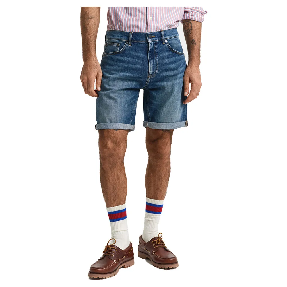

Шорты Gant 205521 denim, синий