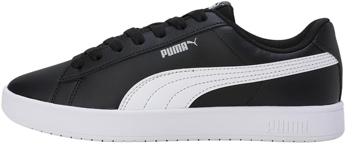 Кроссовки PUMA унисекс низкие, белый/черный/серый/светло-серый — фото 2