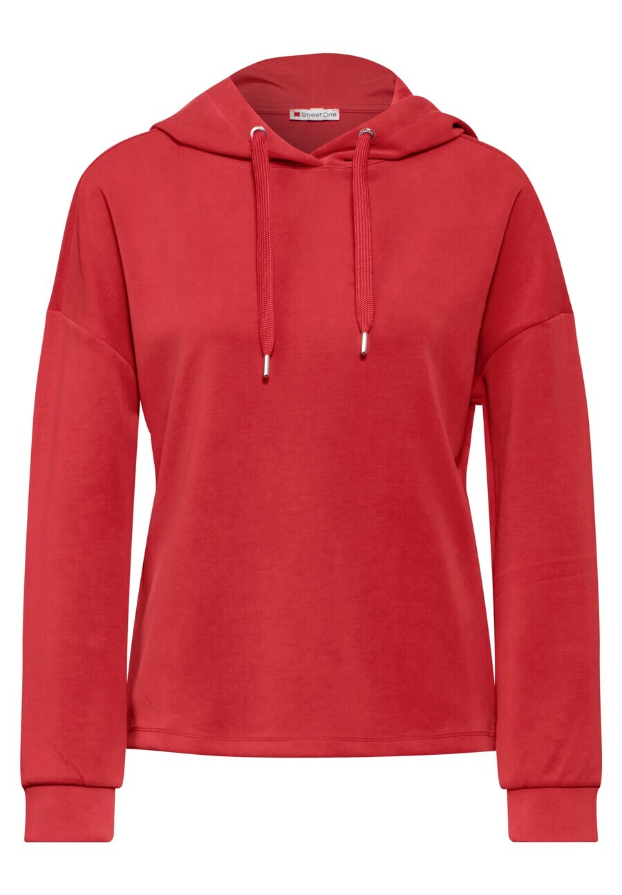 

Толстовка с капюшоном STREET ONE Sweatshirt, красный