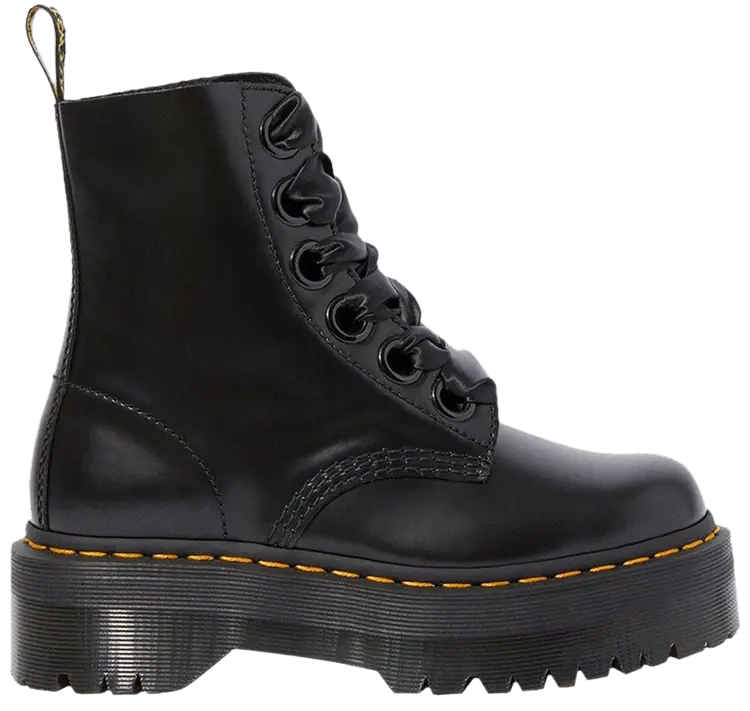 Ботинки Dr. Martens Molly Wmns на платформе, черный