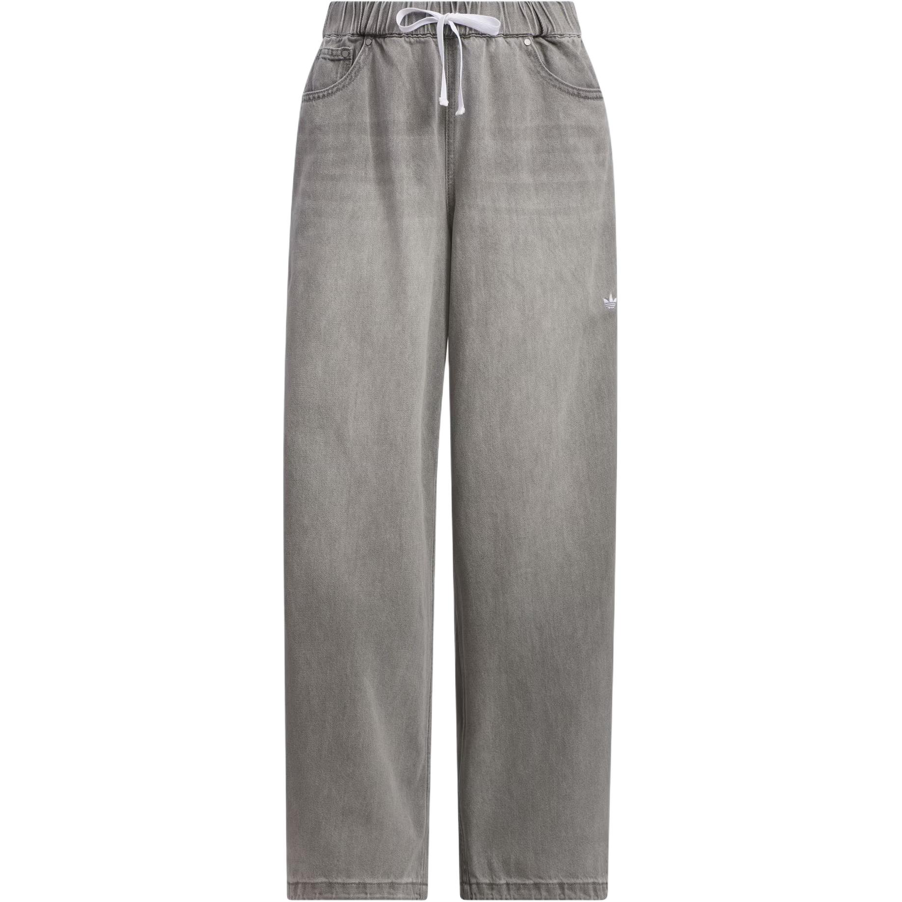 

SS25 SOFT DENIM ADJUSTABLE JOGGERS Jeans Women's Adidas Originals, серый