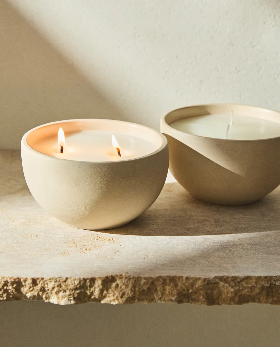 

Керамическая свеча Zara Home, песок