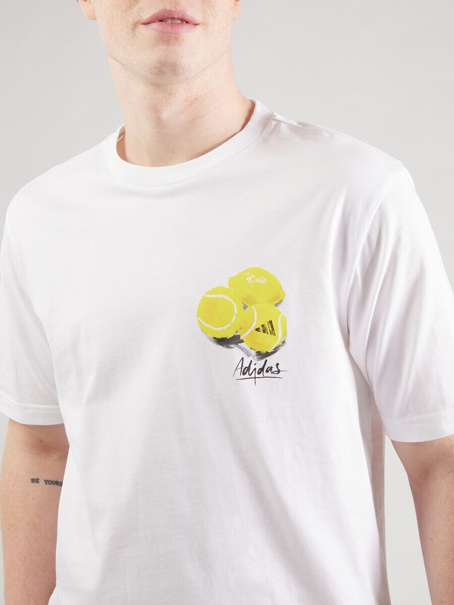 Классическая футболка ADIDAS SPORTSWEAR Performance Shirt LEMON, белый — фото 3