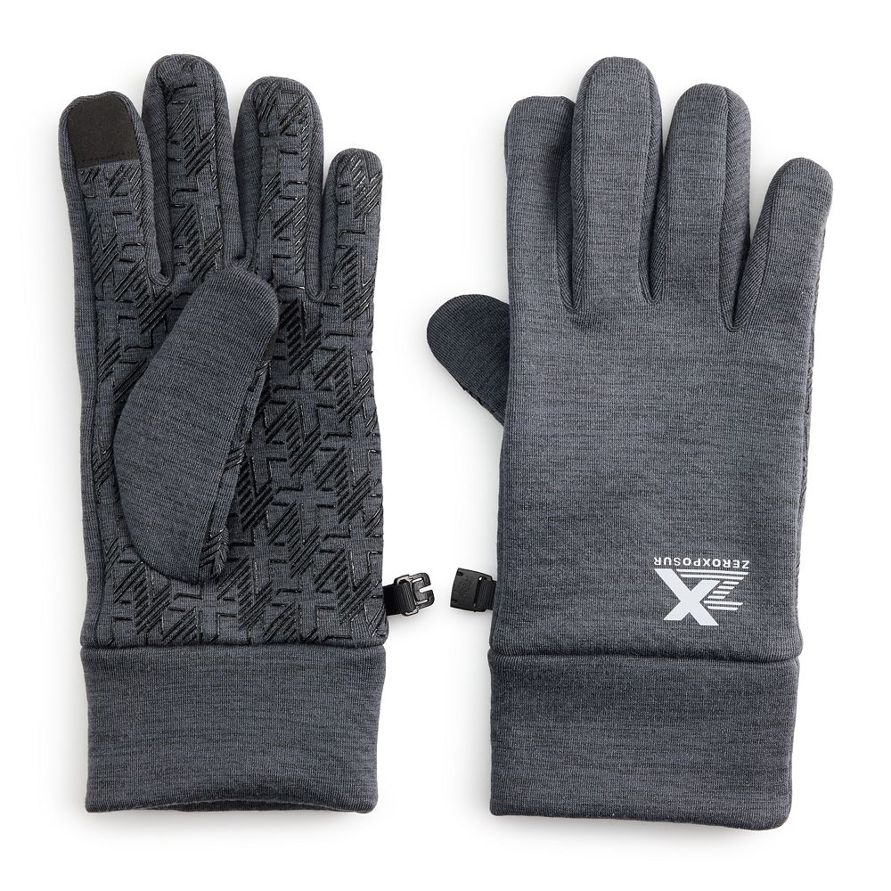 

Мужские легкие перчатки ZeroXposur Powerflex с Therm-X, цвет Black Heather