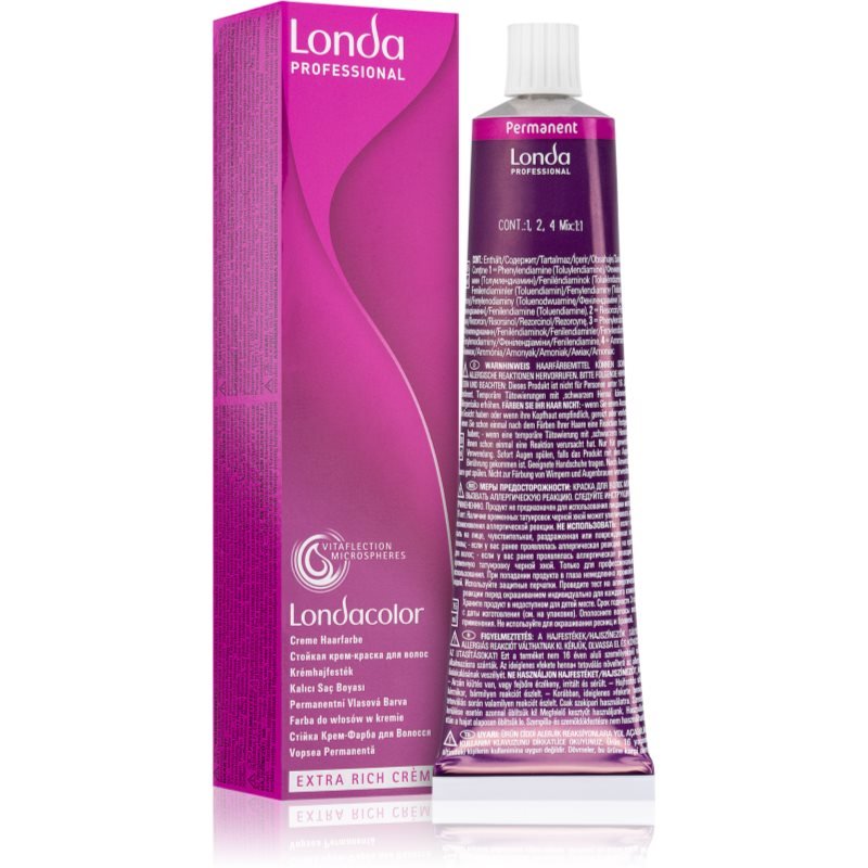 

Стойкая краска для волос Londa Professional Permanent Color Extra Rich оттенок 5/74 60 мл