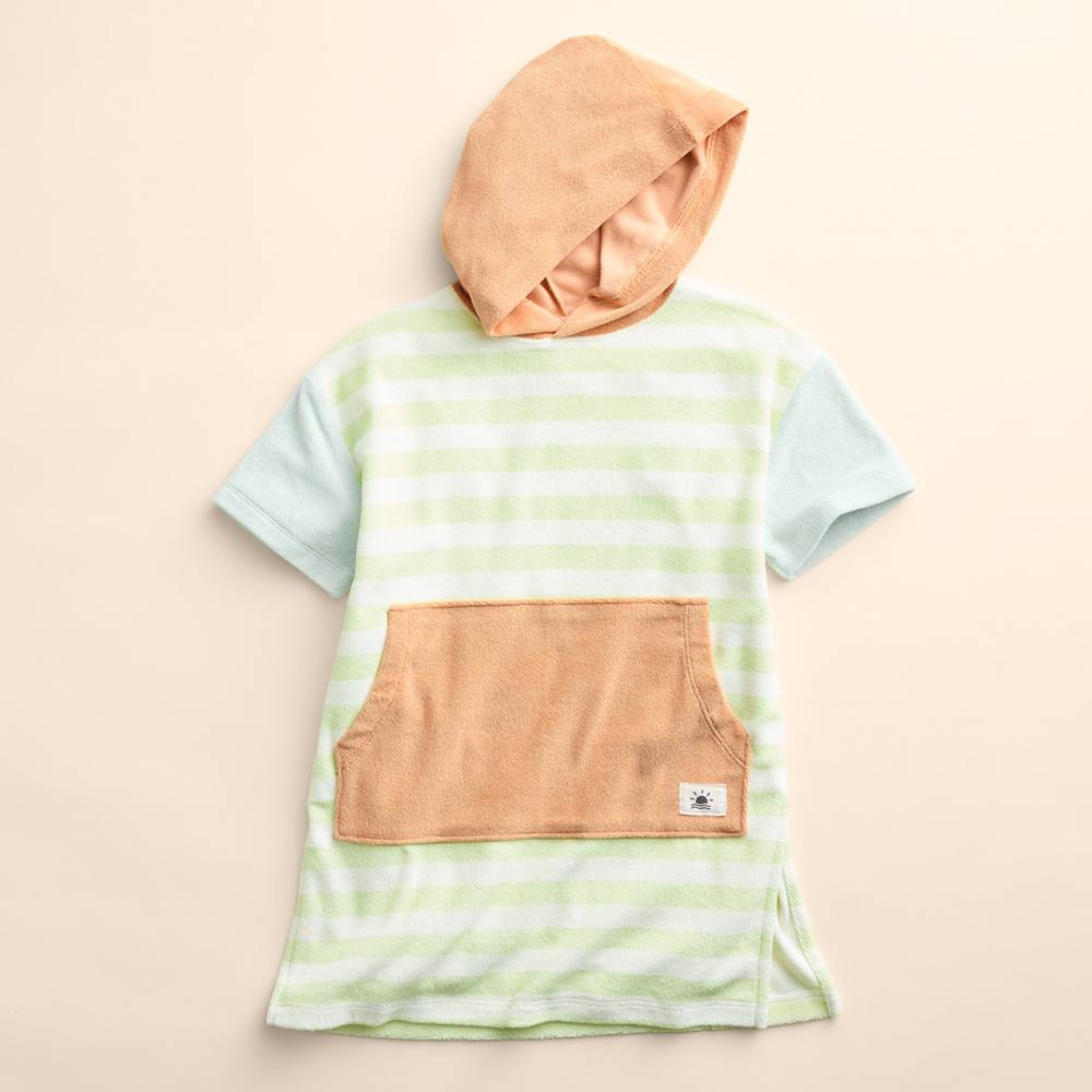 

Накидка с капюшоном для малышей и малышей Little Co. от Lauren Conrad Little Co. by Lauren Conrad, цвет Swim Aspen Stripe