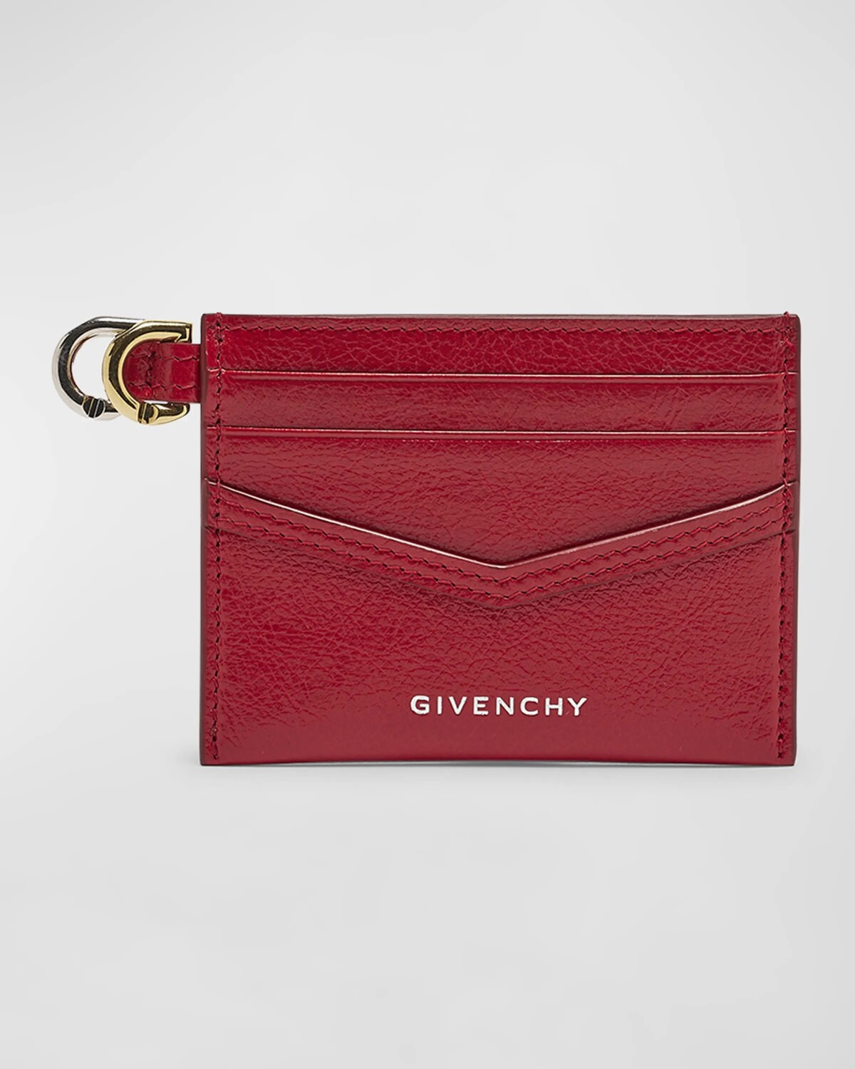 

Чехол для карт Voyou из мятой кожи Givenchy, цвет Soft Tan