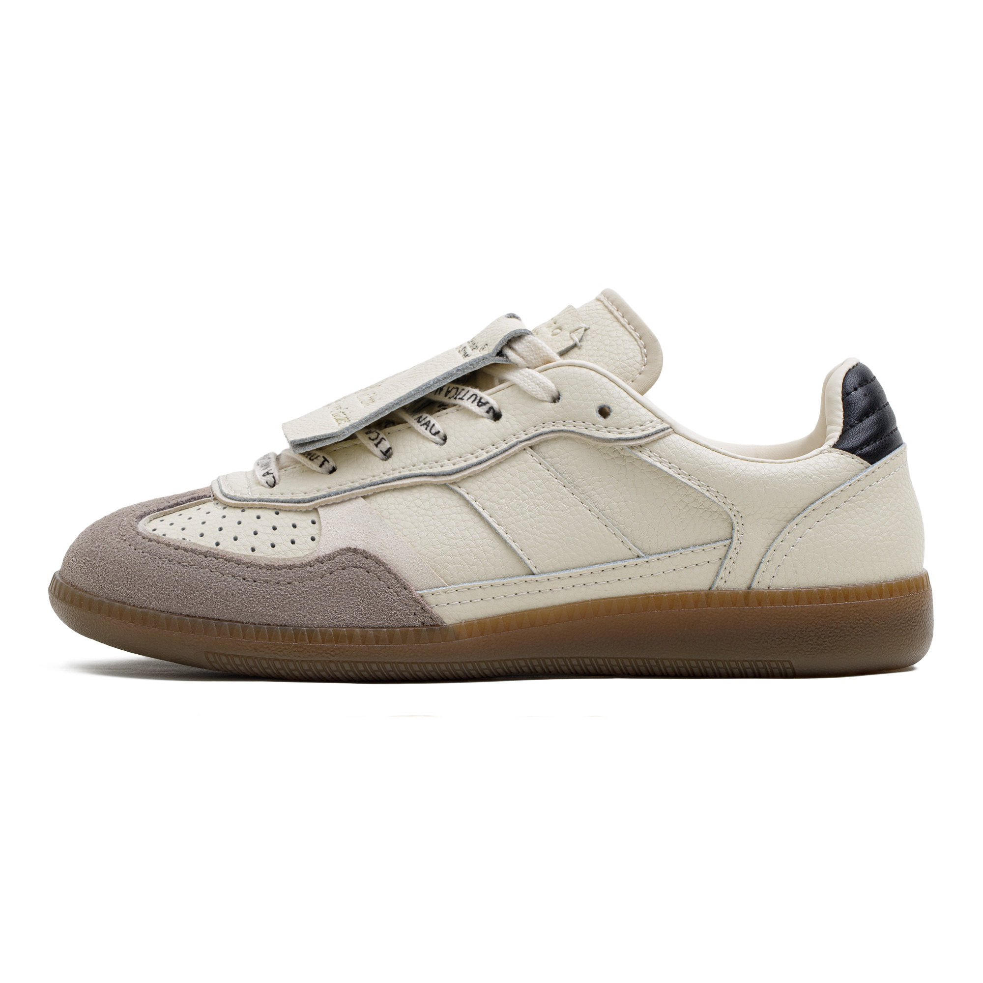 

Легкие и дышащие кроссовки Ivy Preppy с низким верхом, немецкие армейские, цвета экрю, мужские MADEN, Ecru