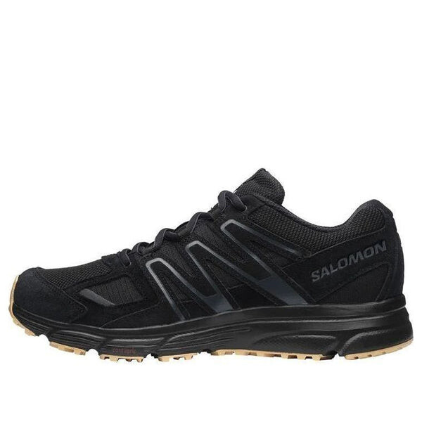 

Кроссовки x-mission 4 suede 'black' 416071 Salomon, черный