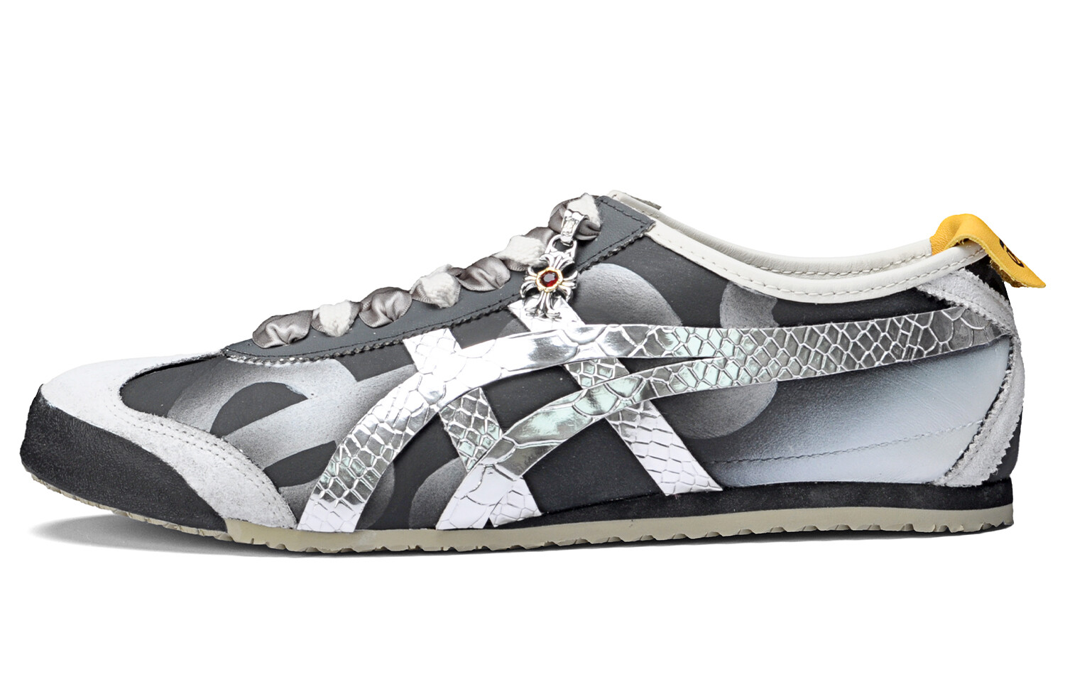 

MEXICO 66 Кроссовки Lifestyle унисекс с низким верхом черного/серебристого цвета Onitsuka Tiger