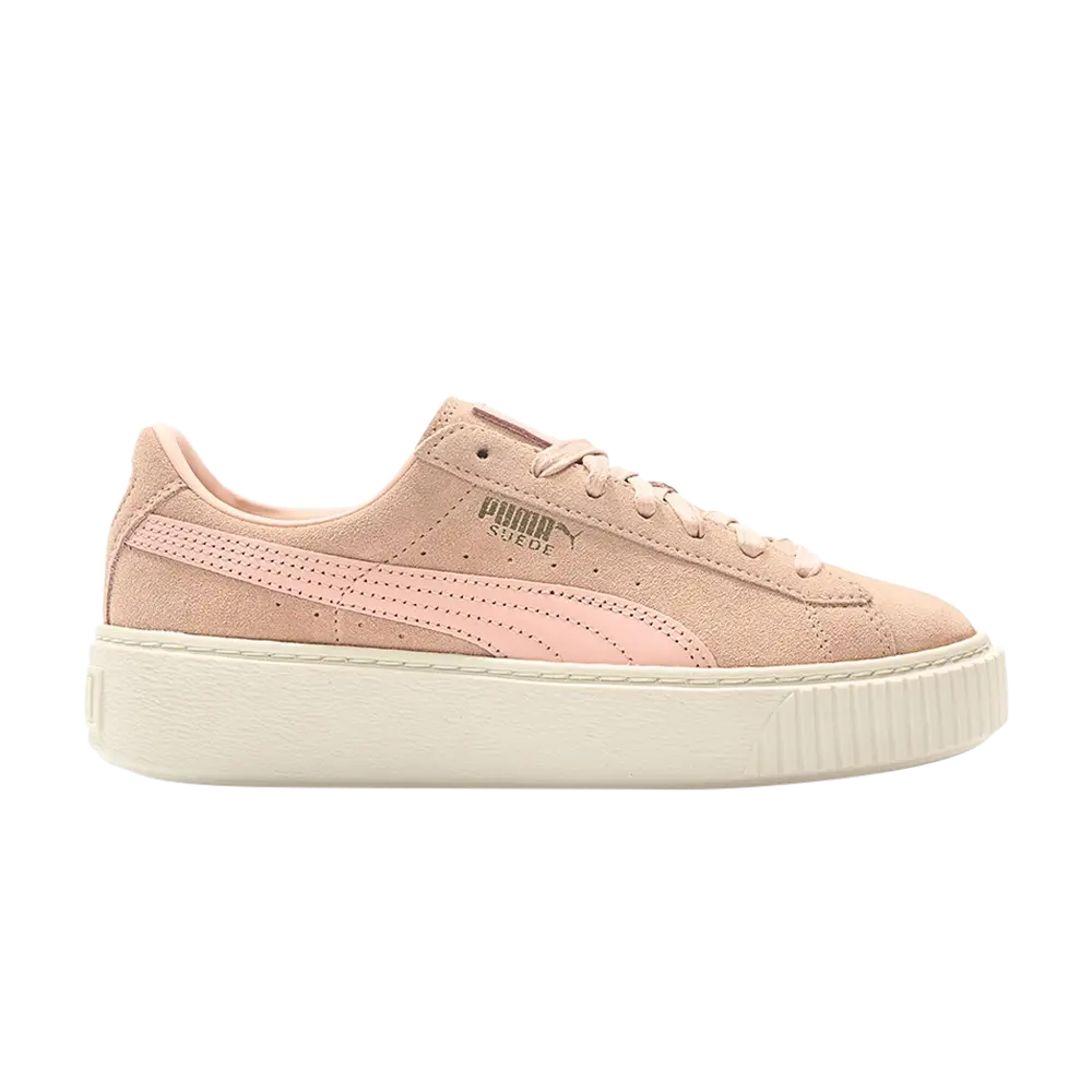 

Кроссовки Wmns Suede Platform Core Puma, розовый