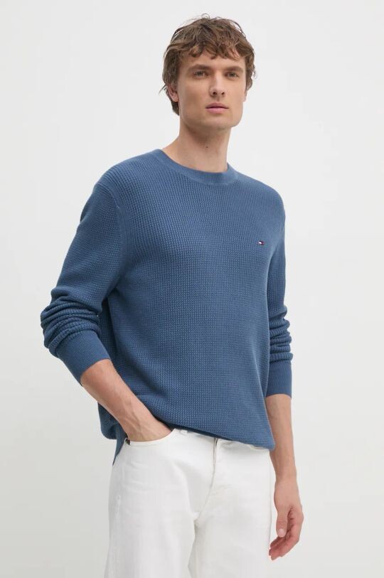 

Хлопковый свитер Tommy Hilfiger, синий