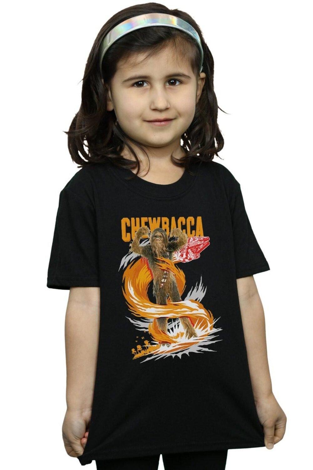 

Футболка Chewbacca Gigantic из хлопка Star Wars, черный