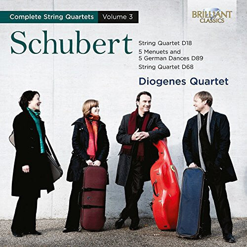 

CD диск Schubert / Diogenes Qrt: Comp STR QRTS Vol. 3