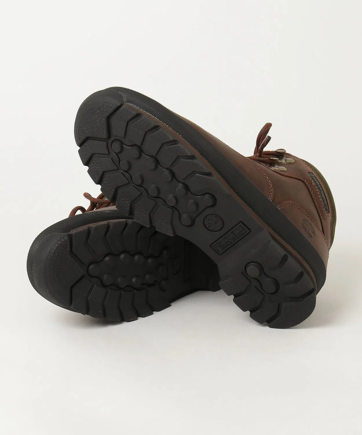 Ботинки Euro Hiker Boot Leather Timberland коричневые — фото 3