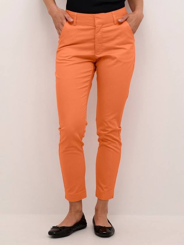 

Брюки-чинос lea slim fit KAFFE, цвет Melon