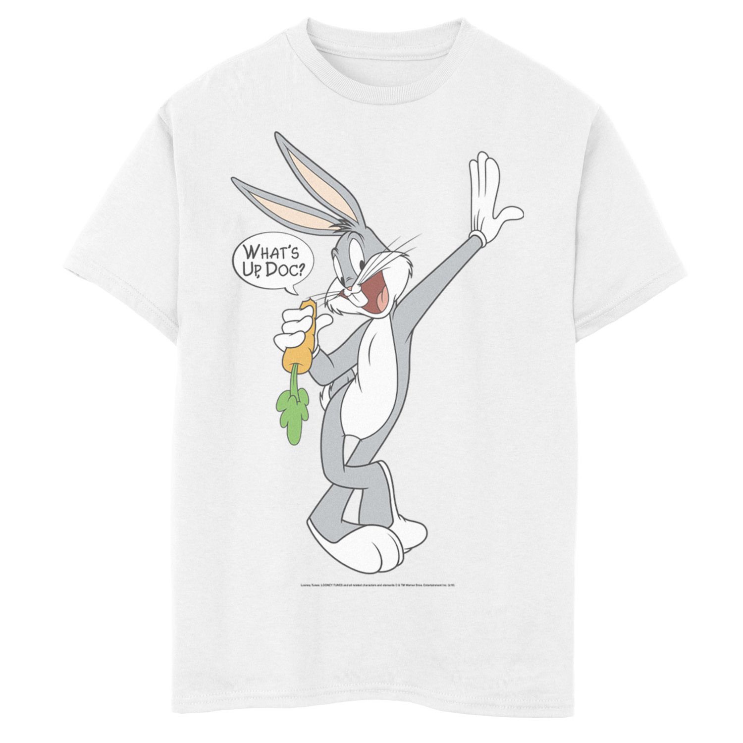 

Футболка с рисунком «Looney Tunes Bugs Bunny What’s Up Doc» для мальчиков 8–20 лет Licensed Character