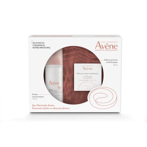 

Avene Les Essentiels Set Питательный крем 50 мл + Очищающая пенка 150 мл
