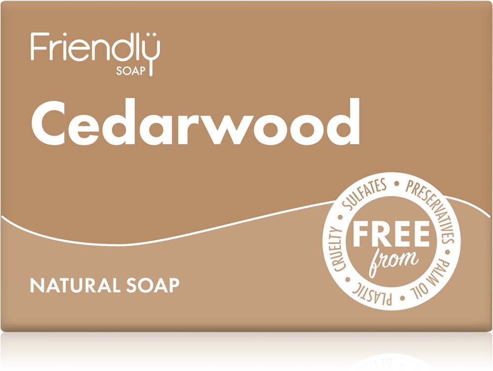 

Натуральное мыло, натуральное мыло из кедра Friendly Soap, 95 гр